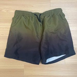 Men’s Green and Black Gradient Bathing Suit / Swimsuit